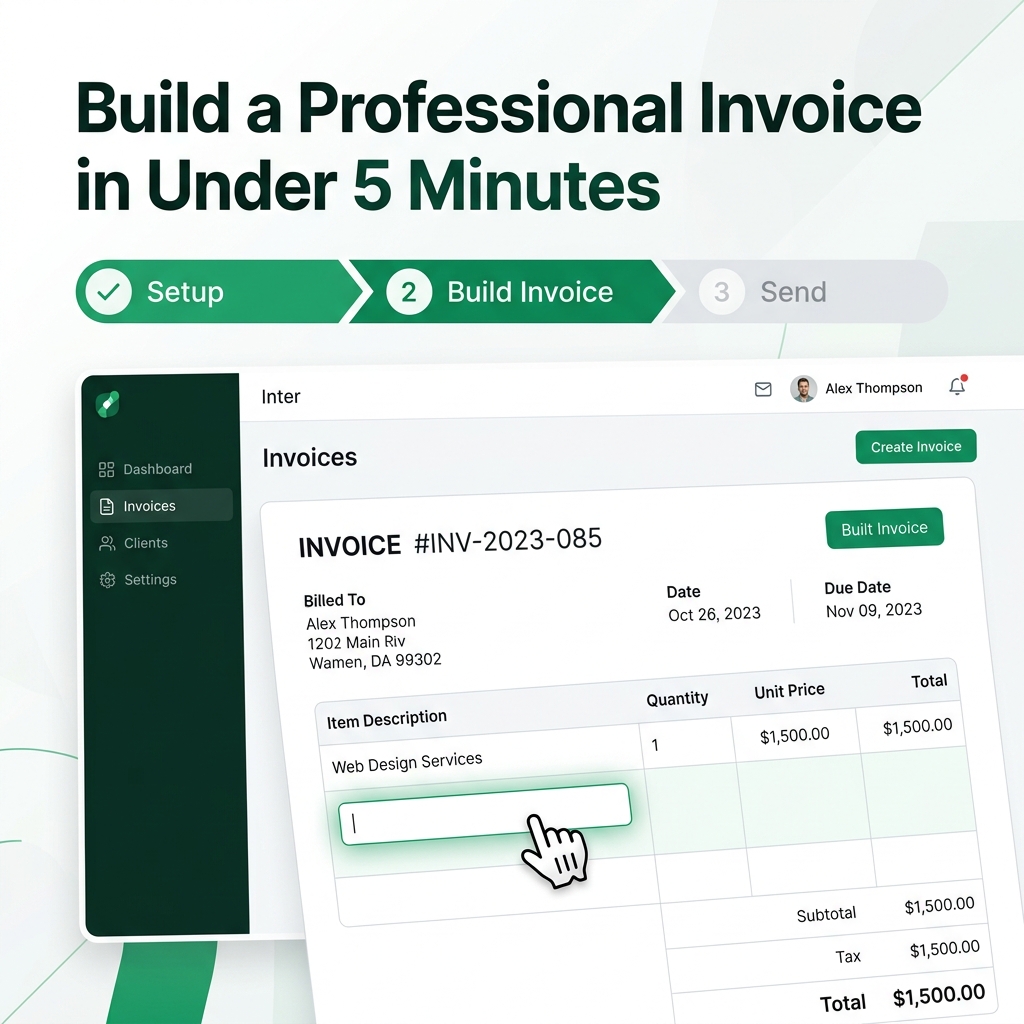 How to Create a Professional Invoice Online — Free Guide